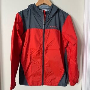 Kids Columbia Rain Jacket windbreaker Size Large